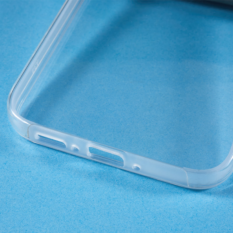 Pro Samsung Galaxy A54 5G Full Protection Ochranný TPU rámeček proti pádu + akrylová zadní strana + PET přední kryt průhledné pouzdro na telefon