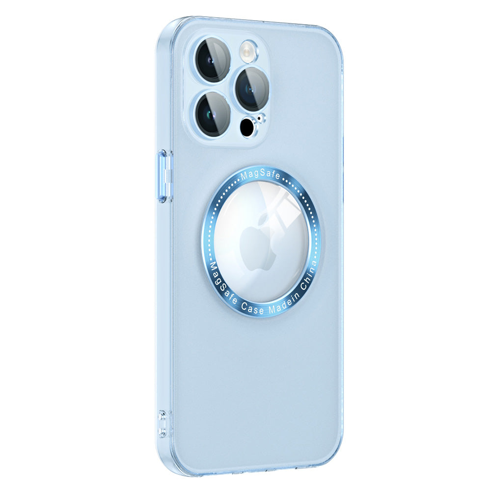Soft TPU Phone Cover for iPhone 13 Pro 6.1 inch Anti-Drop Slim Case Magnetic Cell Phone Shell