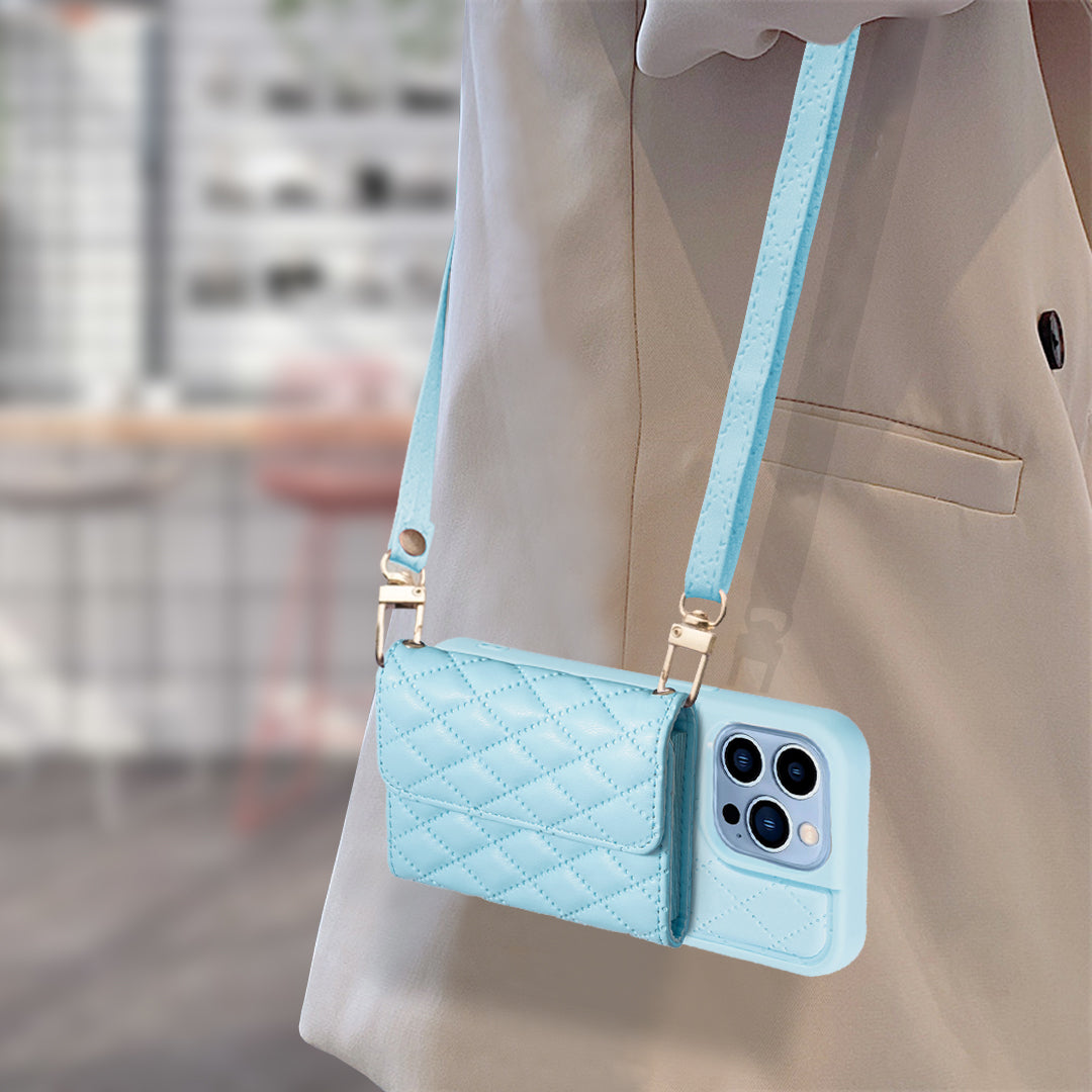 BF23-Style For iPhone 14 Pro Max Cell Phone Cover Kickstand PU Leather TPU Phone Case with Horizontal Card Holder