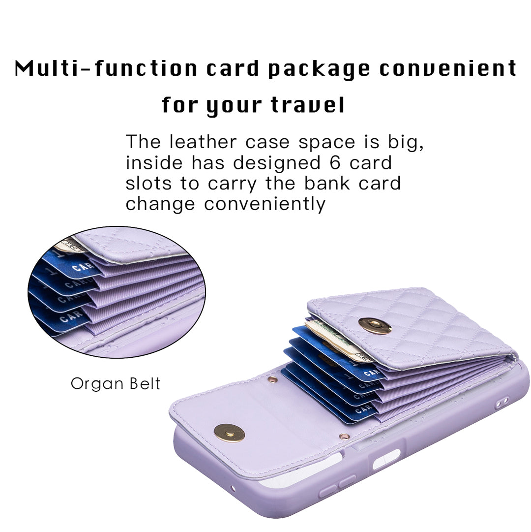 BF22-Style For Samsung Galaxy A14 4G / 5G Anti-Scratch Phone Cover PU Leather TPU Phone Case Vertical Card Holder Pouch with Strap