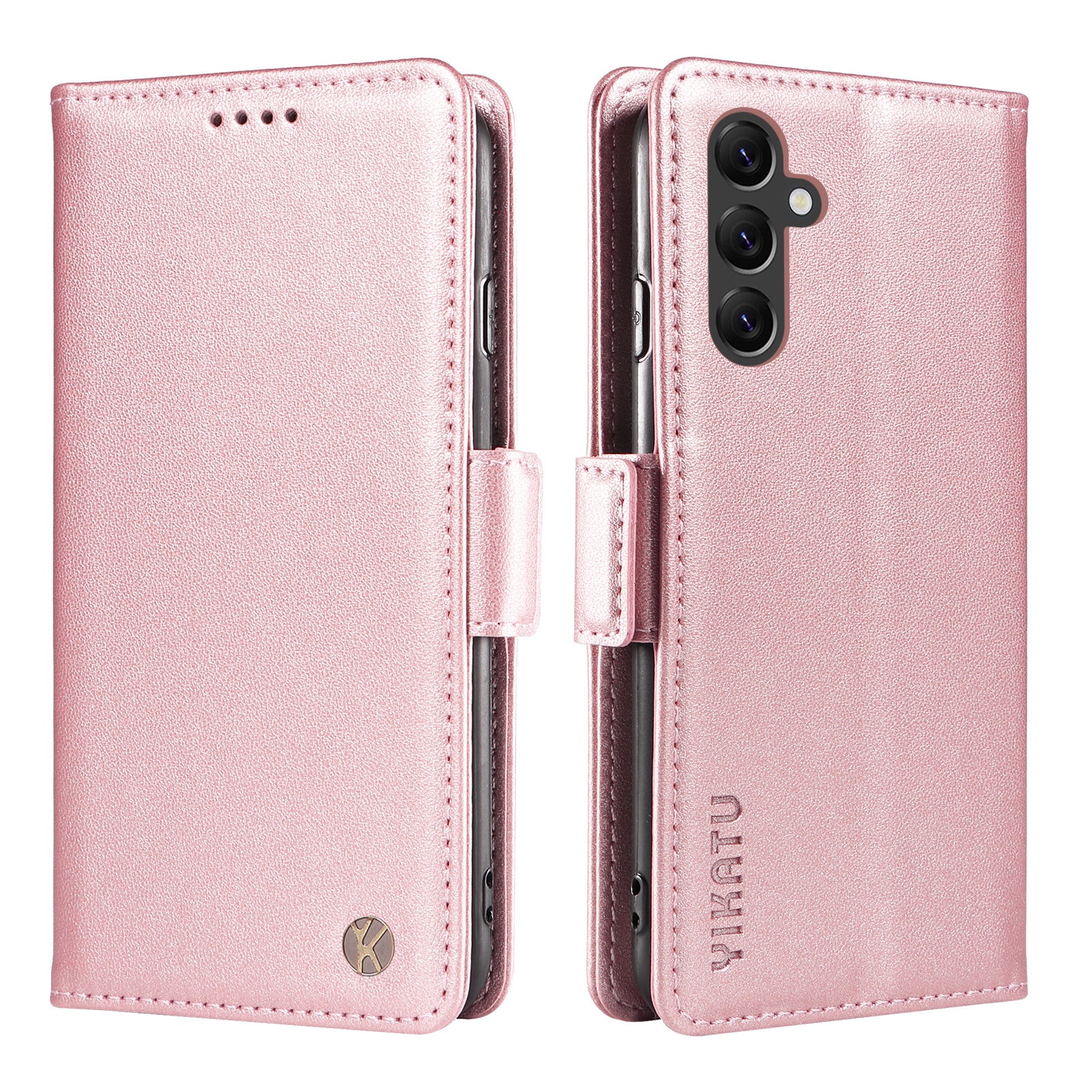 YIKATU YK-003 For Samsung Galaxy A14 5G Wallet Case PU Leather Inner TPU Stand Phone Cover