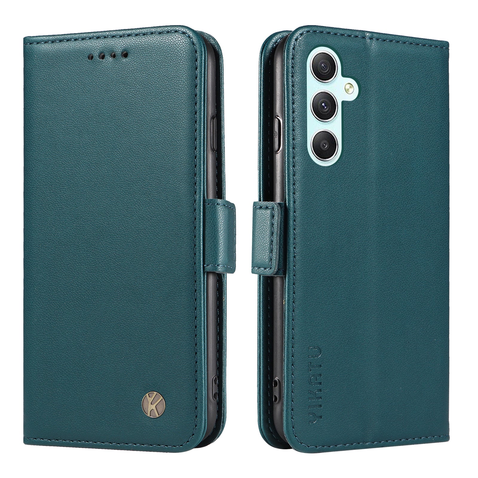 YIKATU YK-003 PU kožený flipový kryt na telefon Samsung Galaxy A34 5G s peněženkou