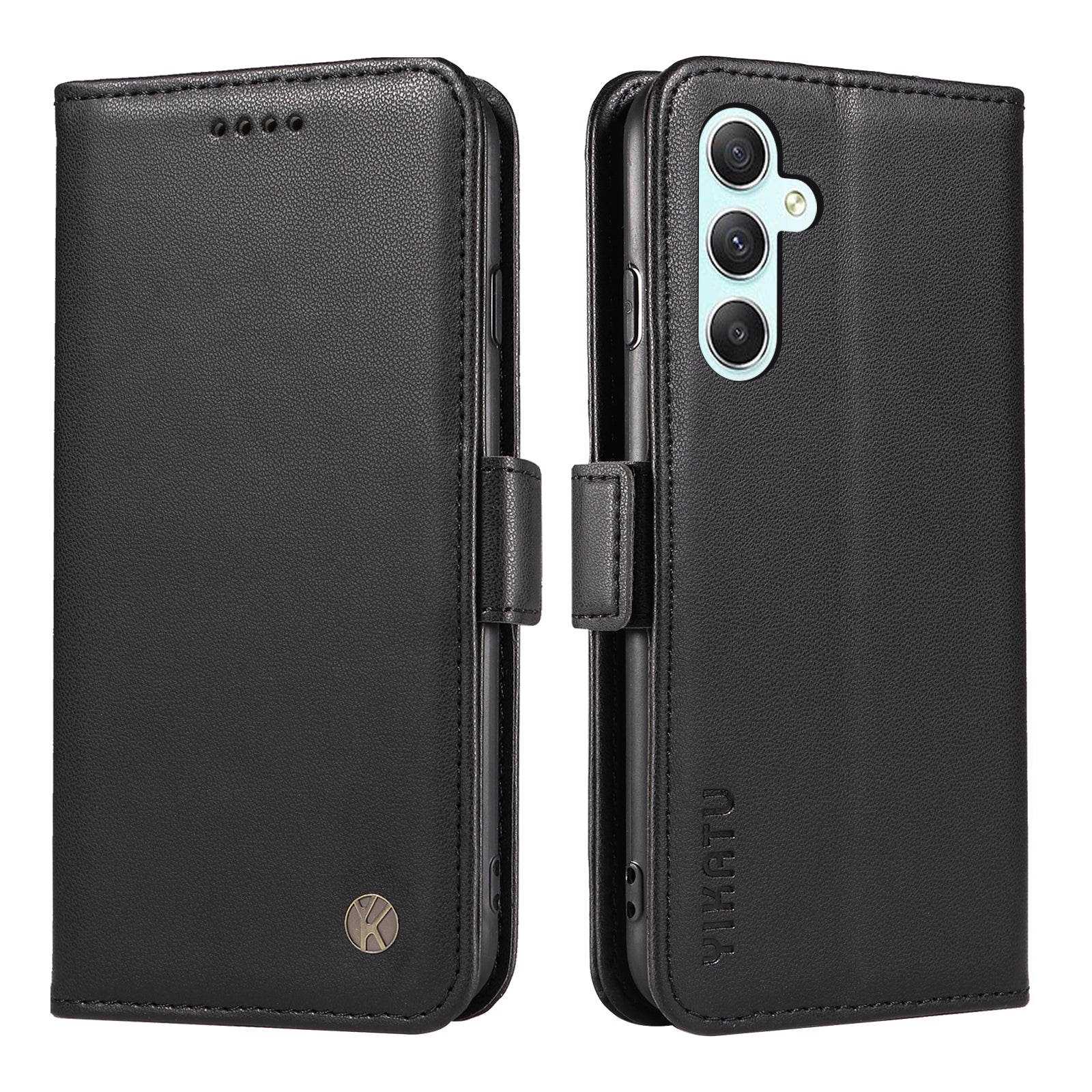 YIKATU YK-003 PU kožený flipový kryt na telefon Samsung Galaxy A34 5G s peněženkou