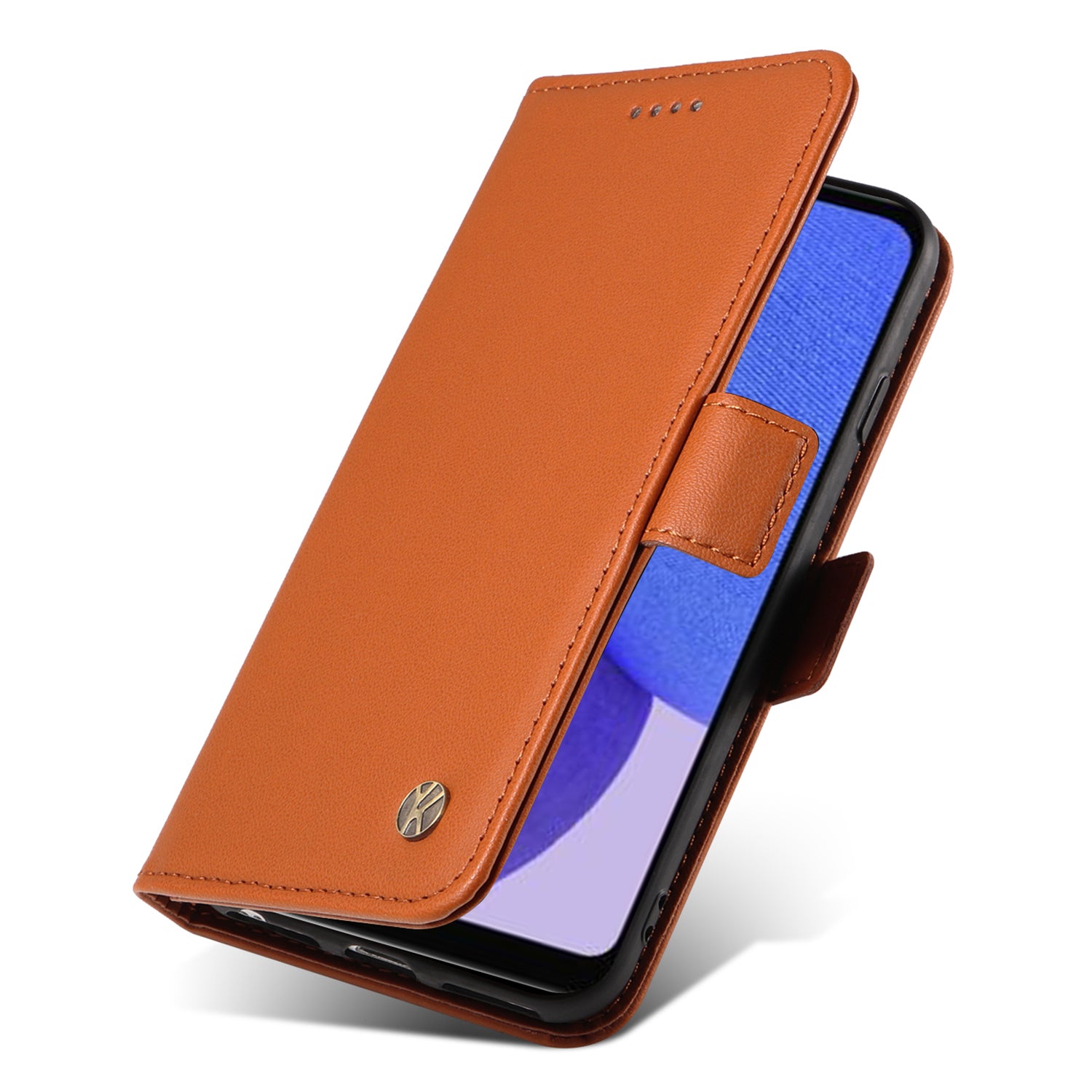 YIKATU YK-003 Magnetic Phone Shell for Samsung Galaxy A23e / A23s Wallet Leather Case Stand Anti-fall Cover