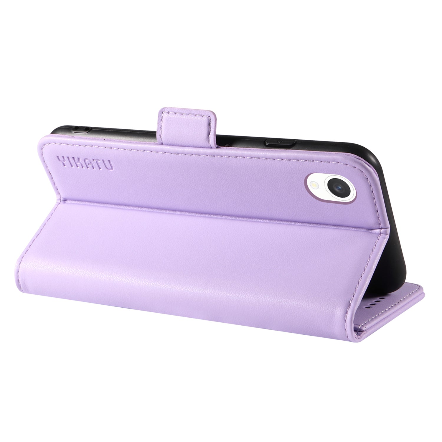 YIKATU YK-003 Magnetic Phone Shell for Samsung Galaxy A23e / A23s Wallet Leather Case Stand Anti-fall Cover