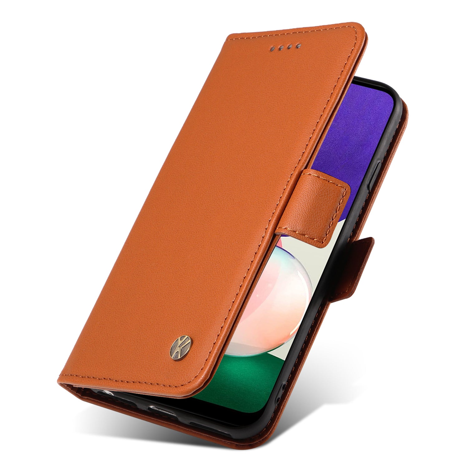 YIKATU YK-003 For Samsung Galaxy A72 4G / 5G Stand Magnetic Cover Leather Phone Shell Wallet Case