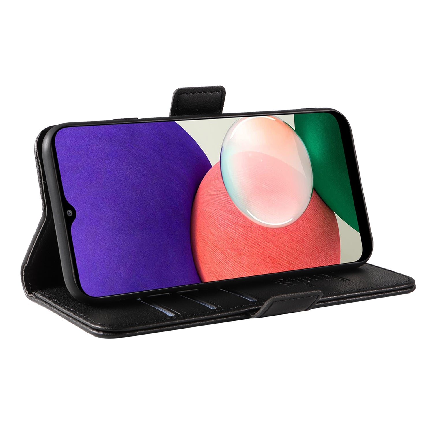 YIKATU YK-003 For Samsung Galaxy A72 4G / 5G Stand Magnetic Cover Leather Phone Shell Wallet Case