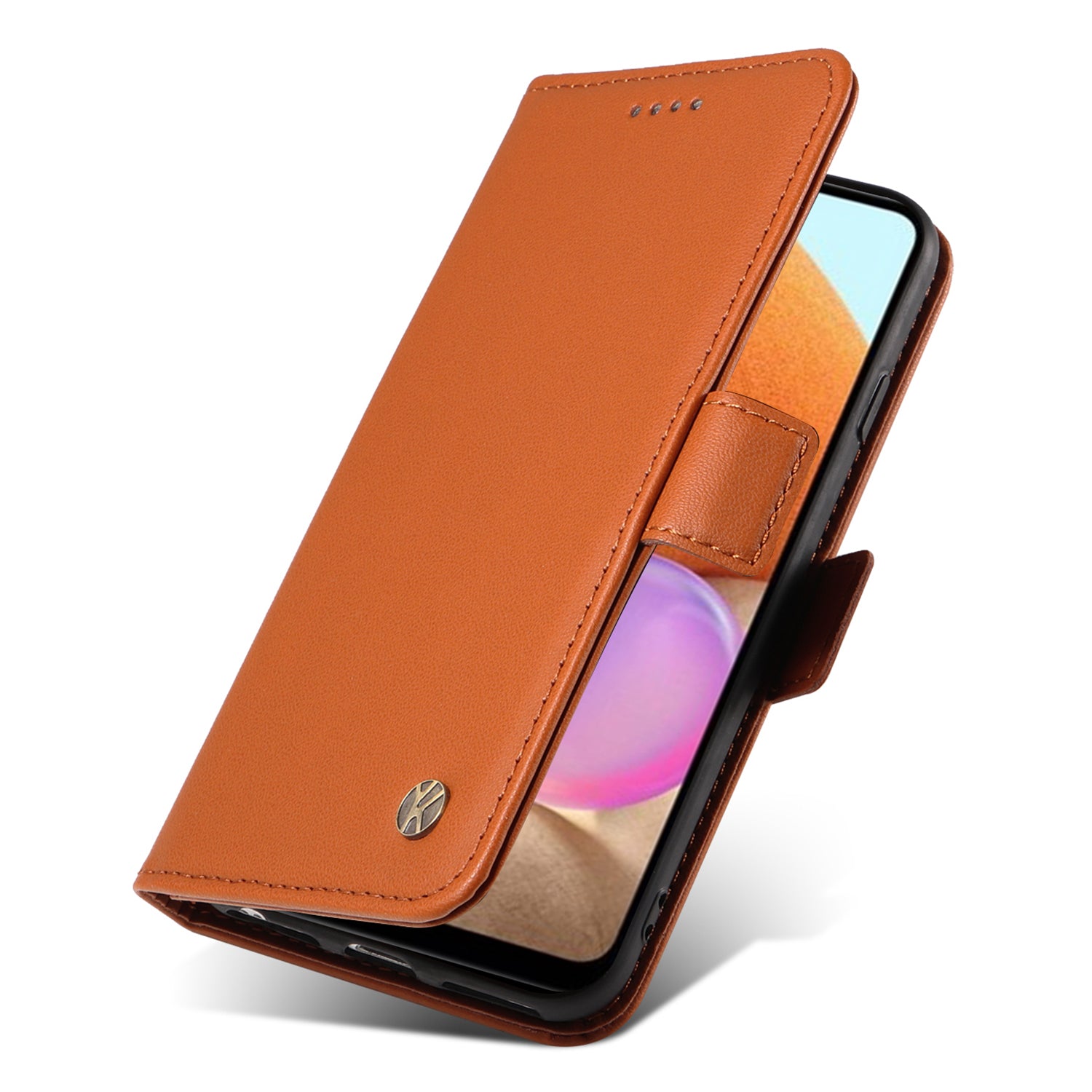YIKATU YK-003 Leather Phone Shell for Samsung Galaxy A32 4G (EU Version) Wallet Case Stand Magnetic Cover