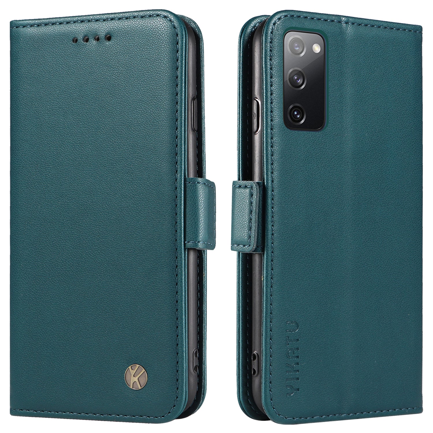 YIKATU YK-003 Wallet Case for Samsung Galaxy S20 FE / S20 FE 5G / S20 FE 2022 / S20 Lite PU Leather Stand Magnetic Phone Cover
