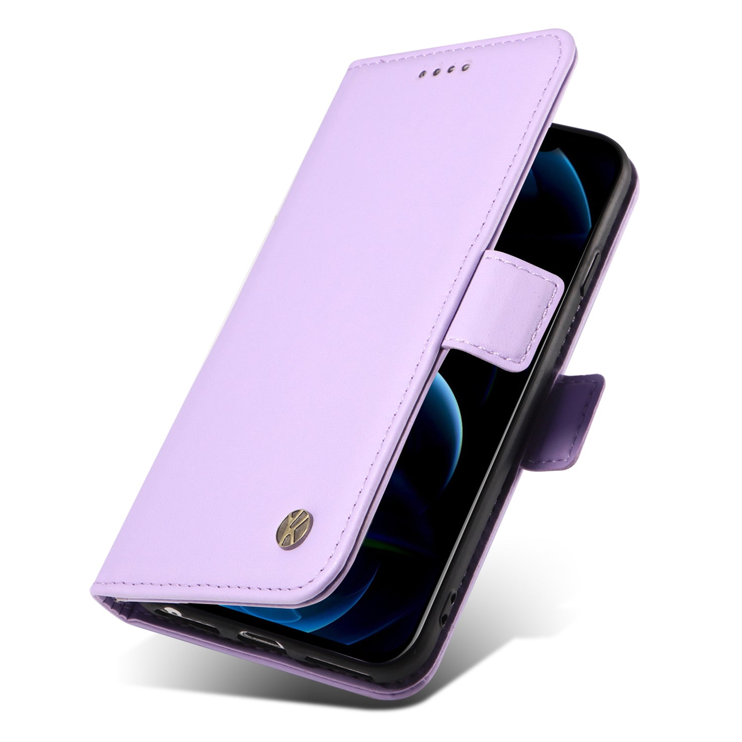 YIKATU YK-003 Phone Shell for iPhone 12 Pro Max 6.7 inch Wallet Phone Case Leather Flip Cover