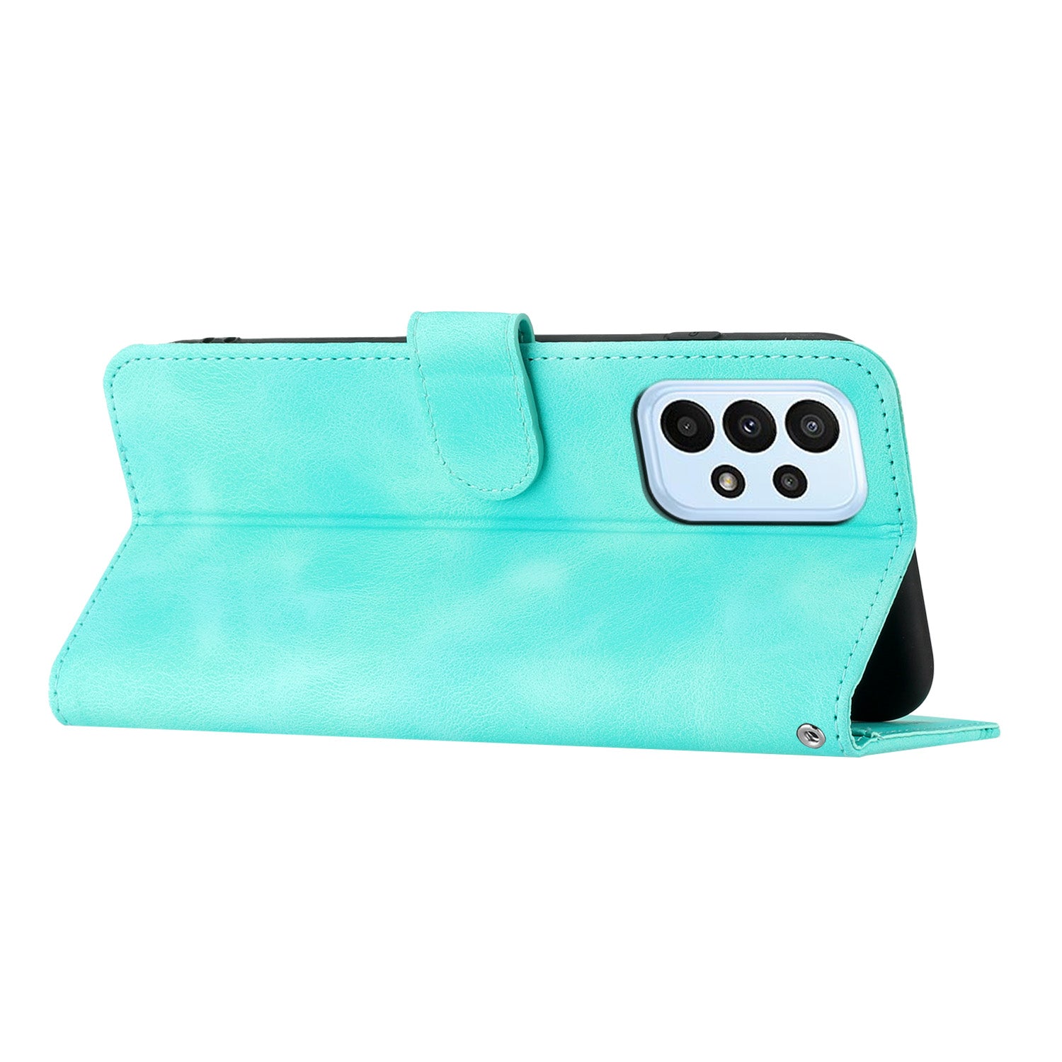 YX003 For Samsung Galaxy A53 5G Phone Shell Wallet PU Leather Imprinted Smile Pattern Phone Stand Case
