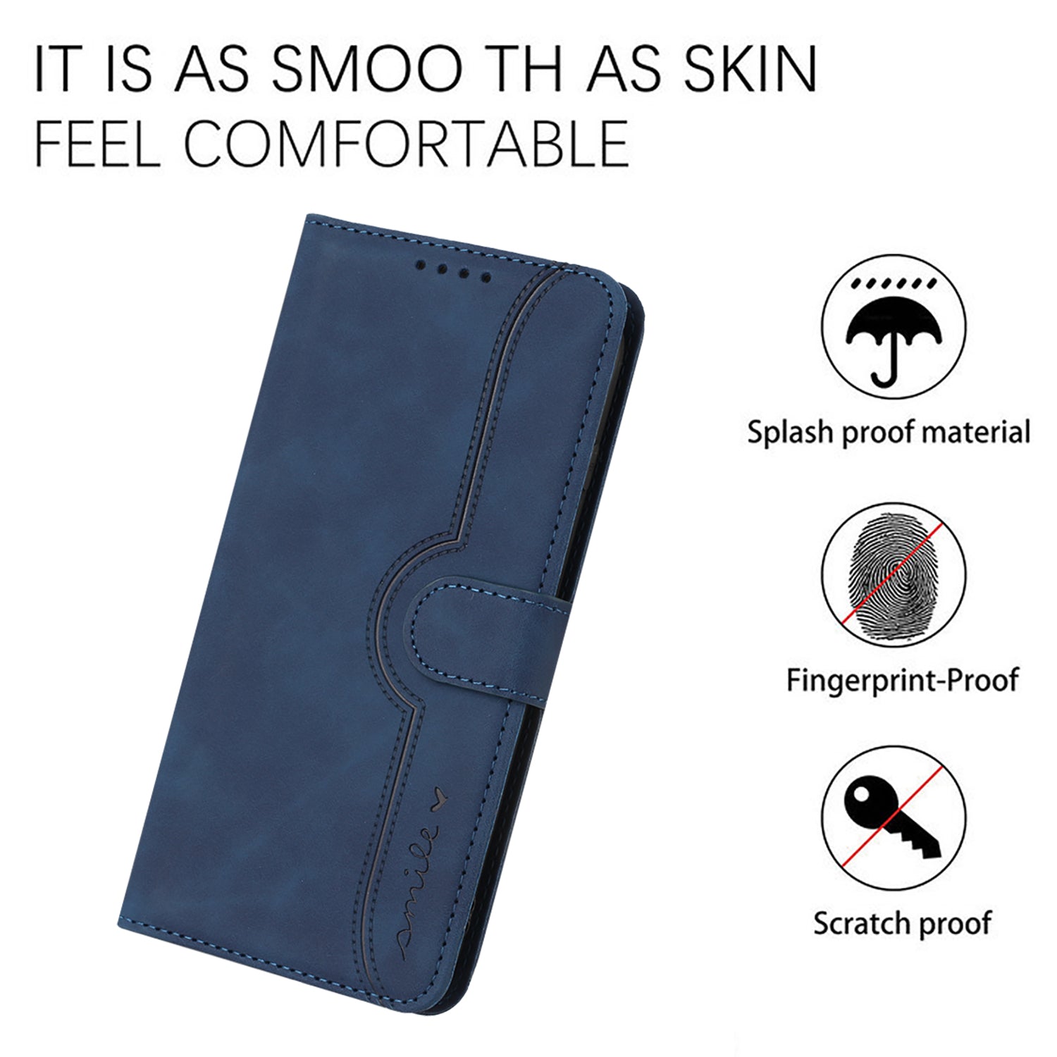 YX003 For Samsung Galaxy S23 Wallet PU Leather Phone Stand Case Imprinted Pattern Cover