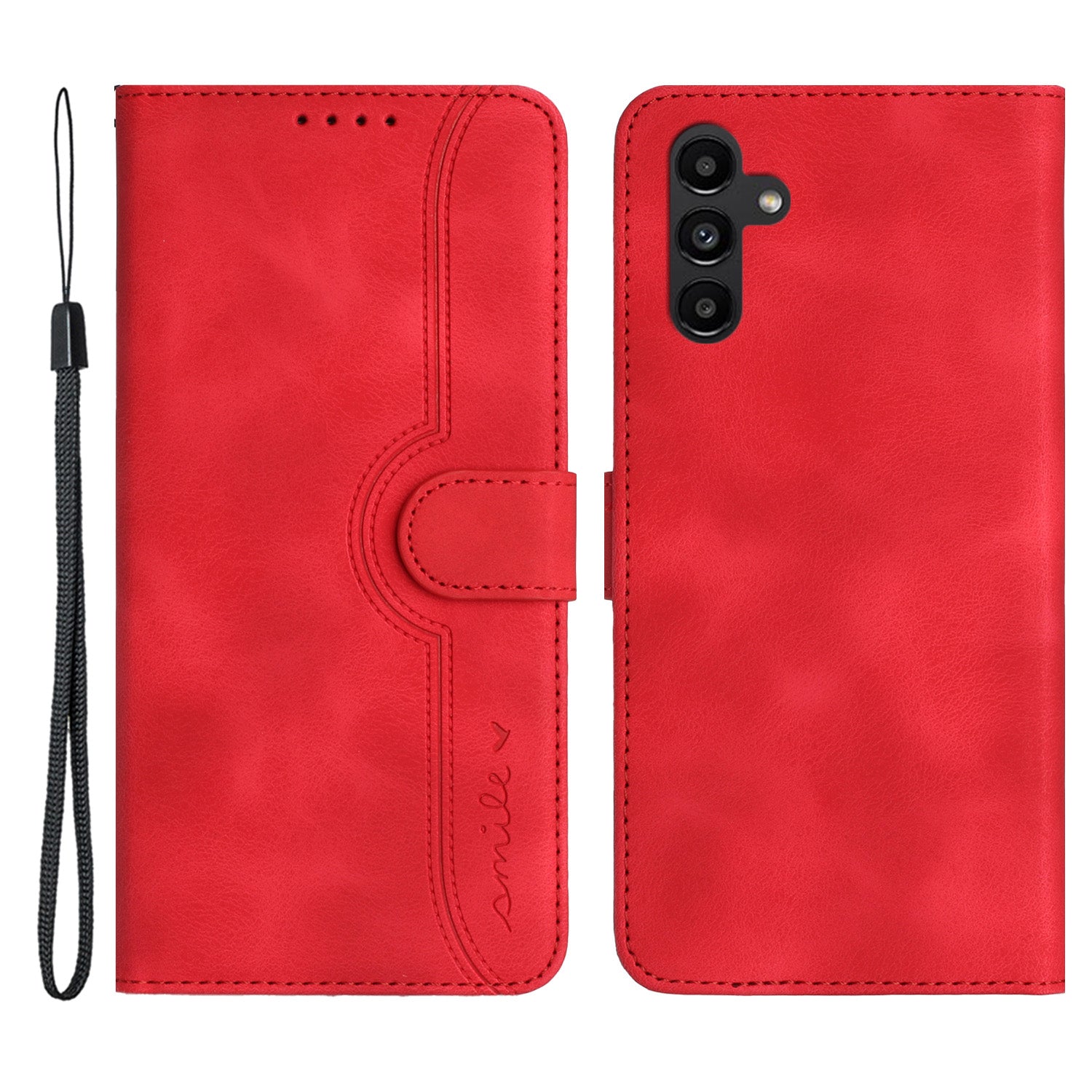 YX003 pro Samsung Galaxy A14 4G / 5G TPU PU kožený kryt s potiskem vzoru Peněženka Pouzdro na telefon