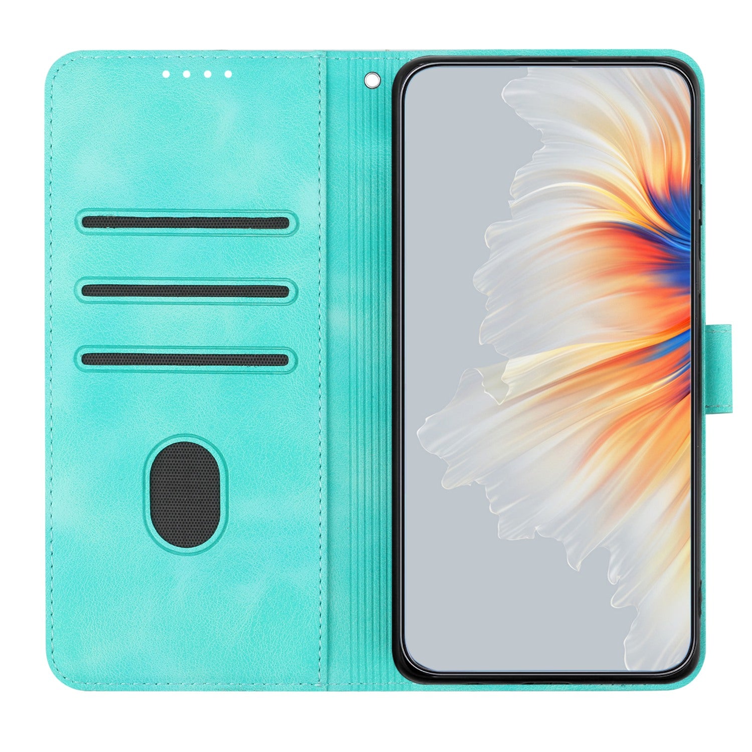 YX003 Pro Samsung Galaxy S23 Pouzdro na mobilní telefon odolný proti poškrábání PU kožený stojánek na peněženku Kryt se vzorem úsměvu