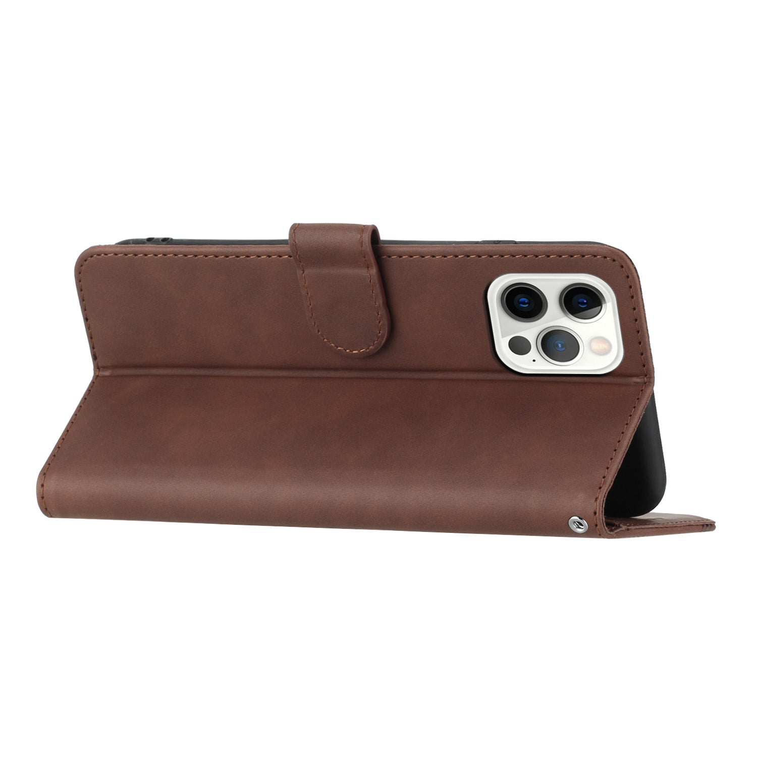 YX003 For iPhone 14 Pro Max Imprinted Smile Pattern Phone Case PU Leather Wallet Stand Cover