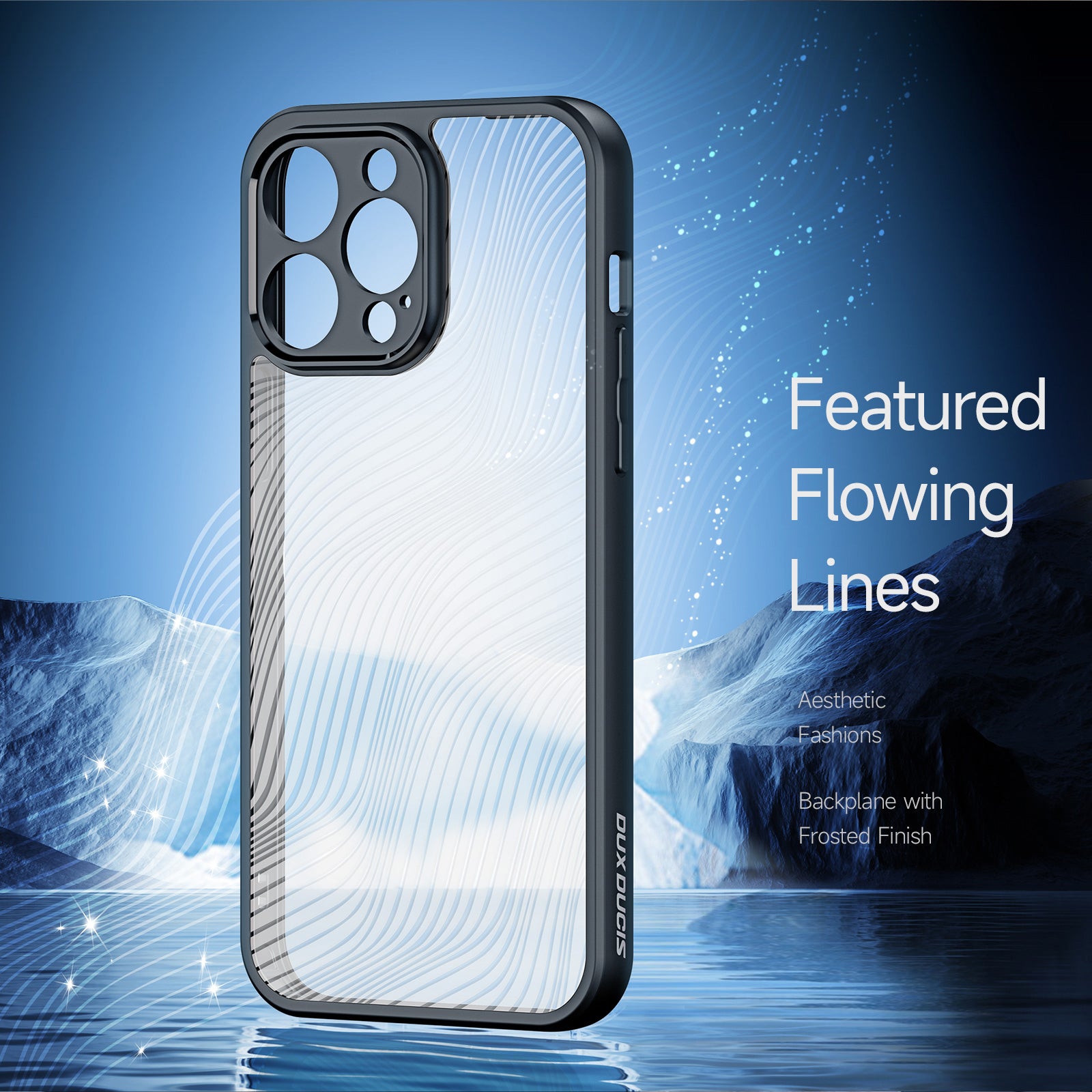 DUX DUCIS Aimo Series for iPhone 13 Pro Matte Phone Case Hybrid TPU PC Back Cover (REACH Certification)