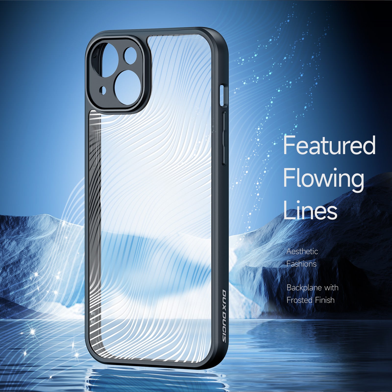 DUX DUCIS Aimo Series for iPhone 14 Matte Phone Case Shockproof TPU PC Protective Cover (REACH Certification)