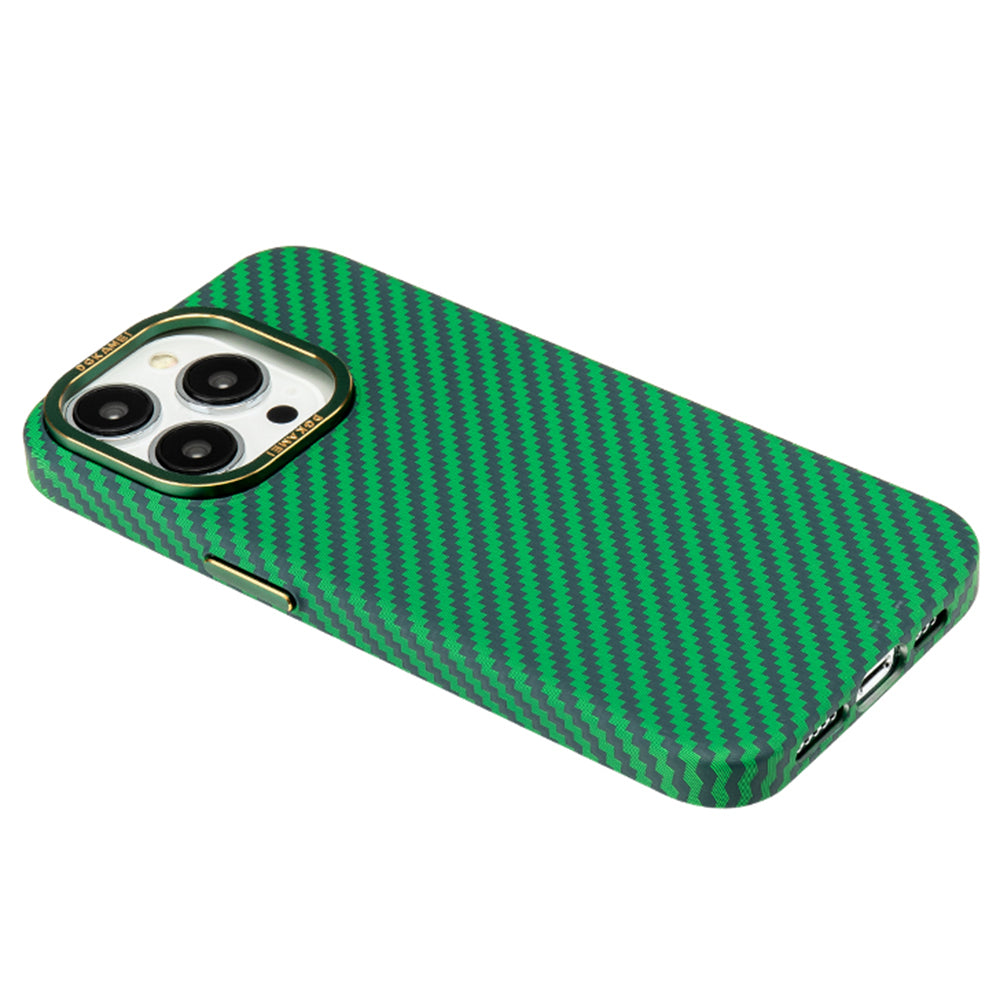 DGKAMEI For iPhone 14 Pro Anti-drop Carbon Fiber Texture Phone Case Ultra Thin Protective Cover