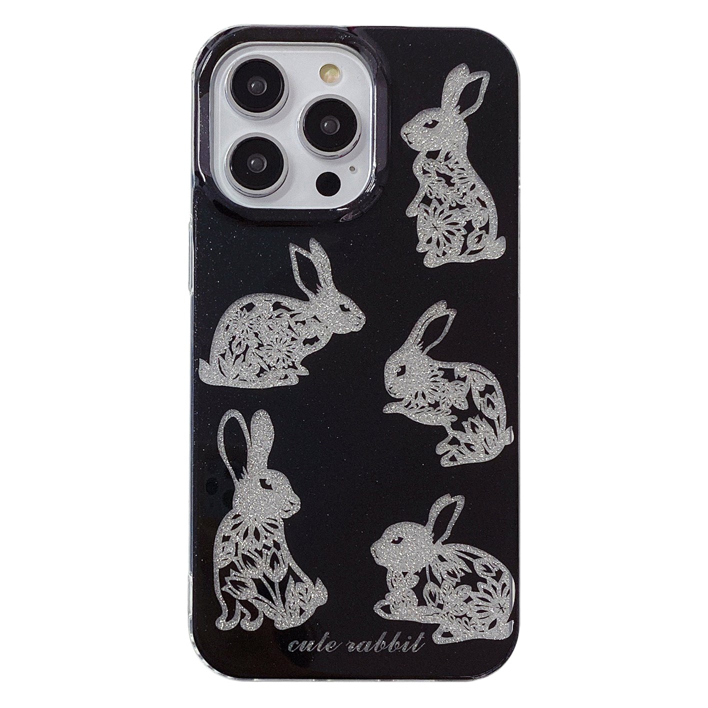 For iPhone 14 Pro Max IMD Glitter Powder Back Cover Anti-drop Phone Protective Case