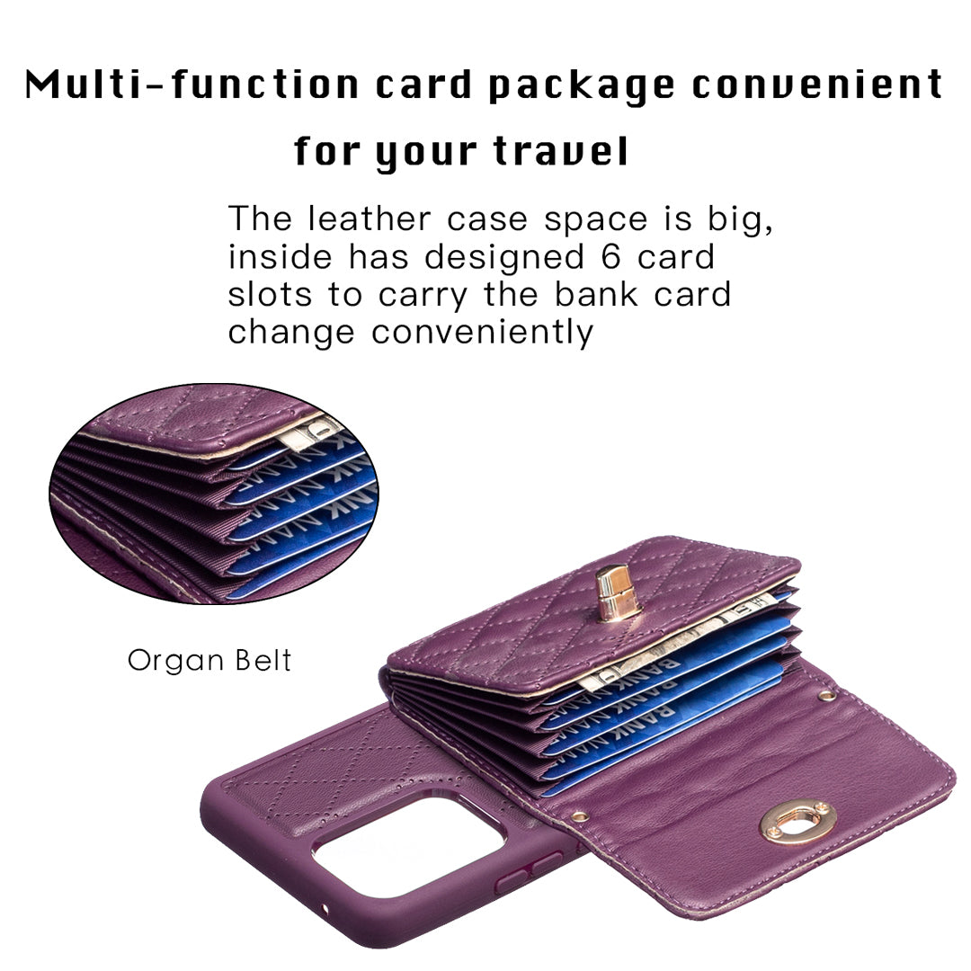 BF21-Style For Samsung Galaxy A53 5G Card Holder Phone Kickstand Case PU Leather TPU Cover