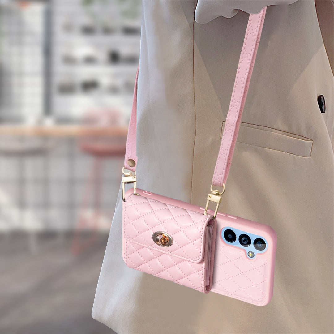 BF21-Style For Samsung Galaxy A54 5G Phone Case PU Leather TPU Cover with Kickstand and Card Holder