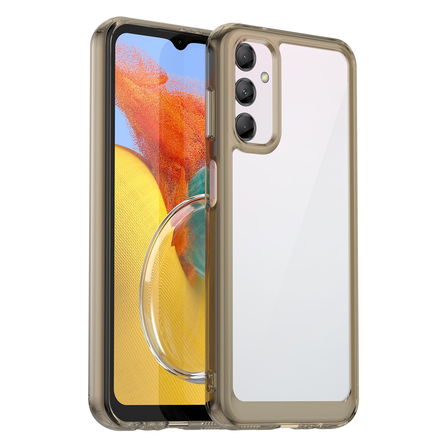 For Samsung Galaxy M14 5G Anti-Drop Phone Cover TPU Acrylic Dustproof Phone Case Shell