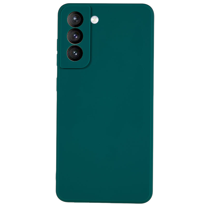 TPU Shockproof Phone Case for Samsung Galaxy S21 4G / 5G Straight Edge Precise Cutout Anti-Scratch Cover