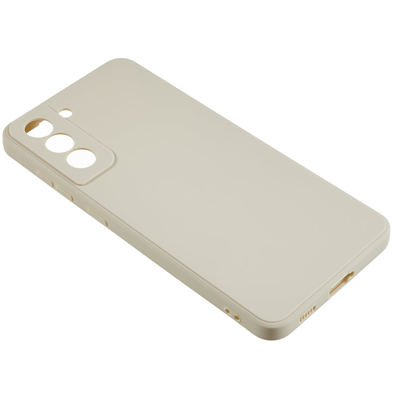 TPU Shockproof Phone Case for Samsung Galaxy S21 4G / 5G Straight Edge Precise Cutout Anti-Scratch Cover