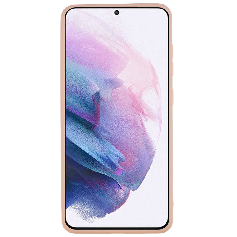 TPU Shockproof Phone Case for Samsung Galaxy S21 4G / 5G Straight Edge Precise Cutout Anti-Scratch Cover