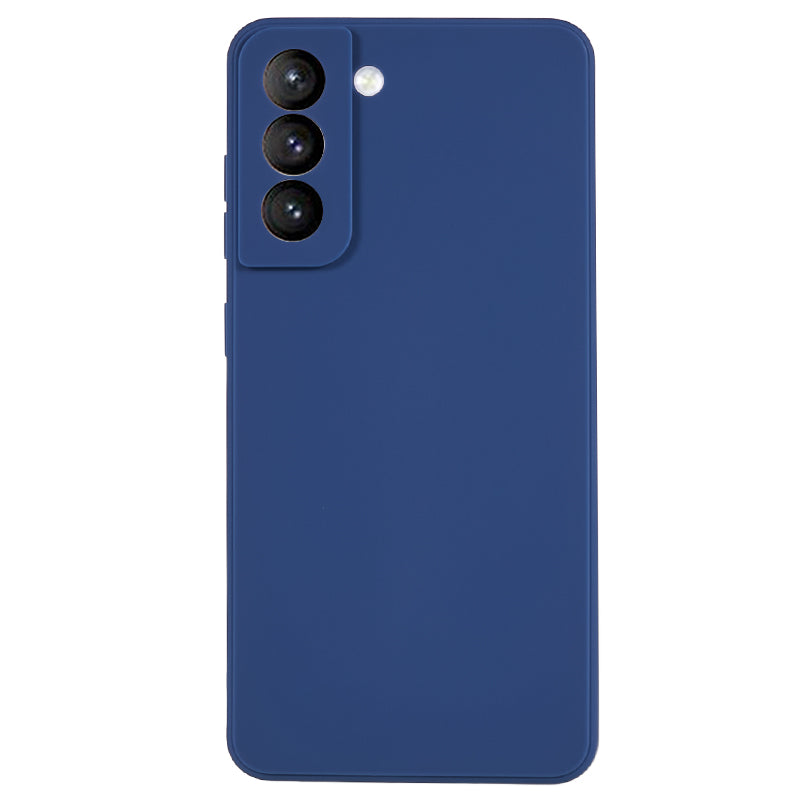 For Samsung Galaxy S21 5G Straight Edge Protective Cover Precise Cutout Soft Flexible TPU Phone Case