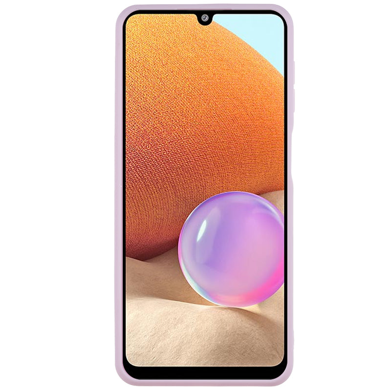 For Samsung Galaxy A32 4G (EU Version) Straight Edge TPU Case Drop-proof Phone Cover