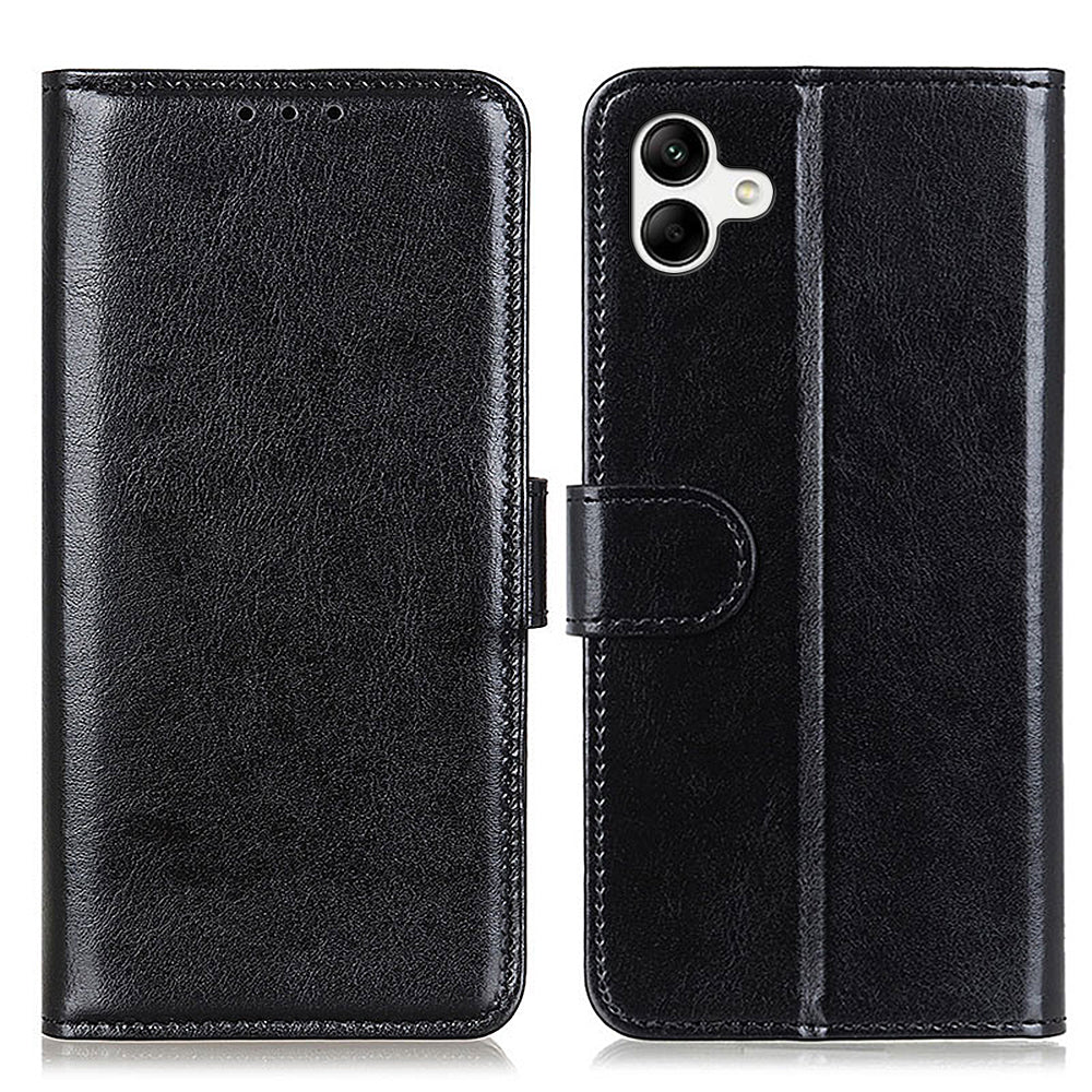 For Samsung Galaxy F14 5G PU Leather Crazy Horse Texture Cellphone Case Phone Cover Wallet