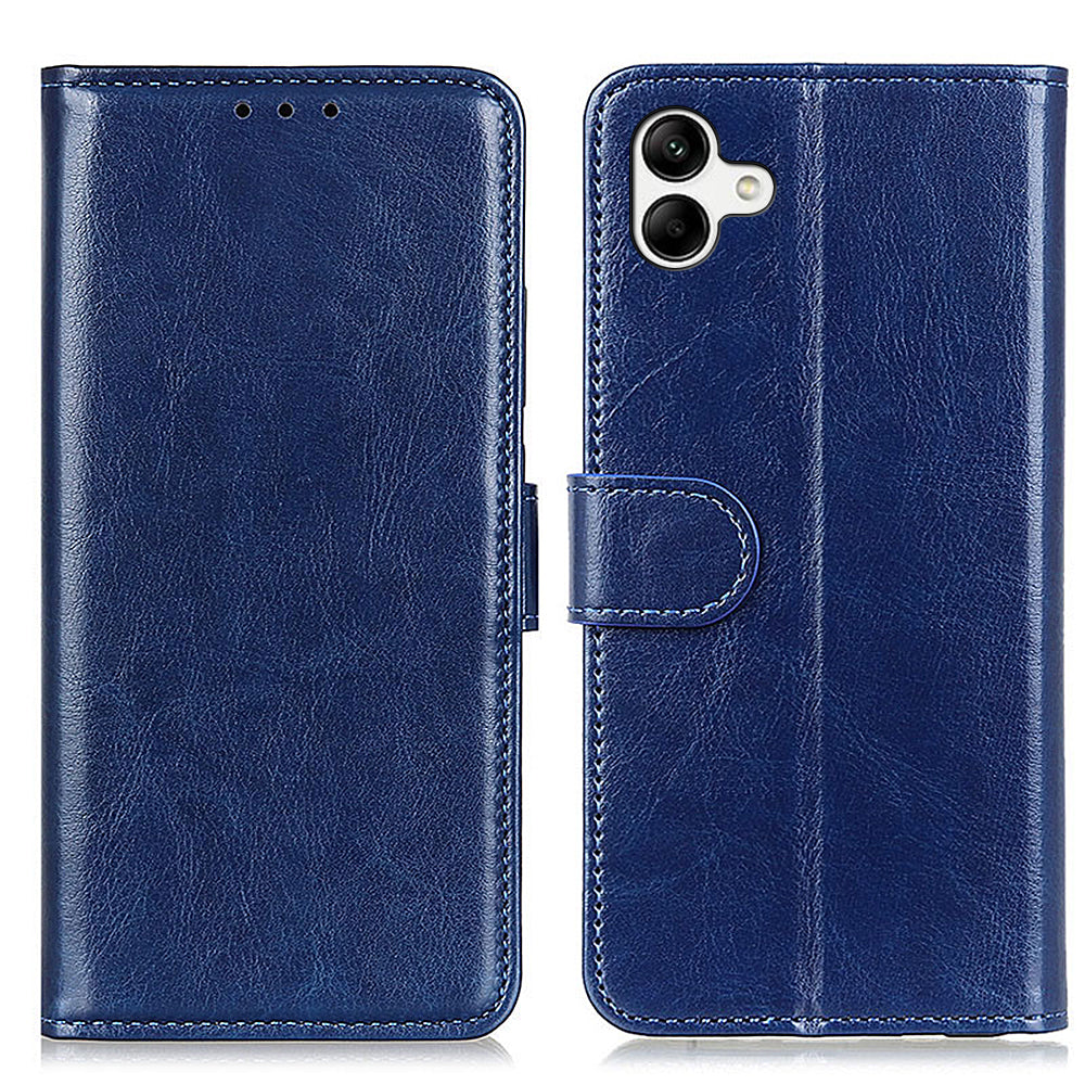 For Samsung Galaxy F14 5G PU Leather Crazy Horse Texture Cellphone Case Phone Cover Wallet