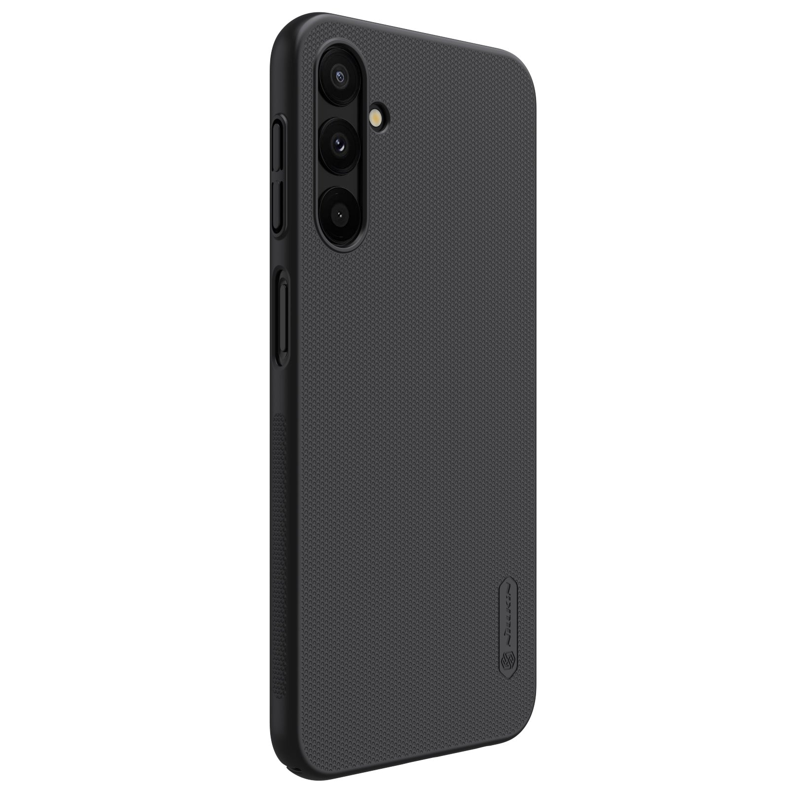 NILLKIN Frosted Shield for Samsung Galaxy A24 4G PC Phone Case Matte Shockproof Defender Cover - Black