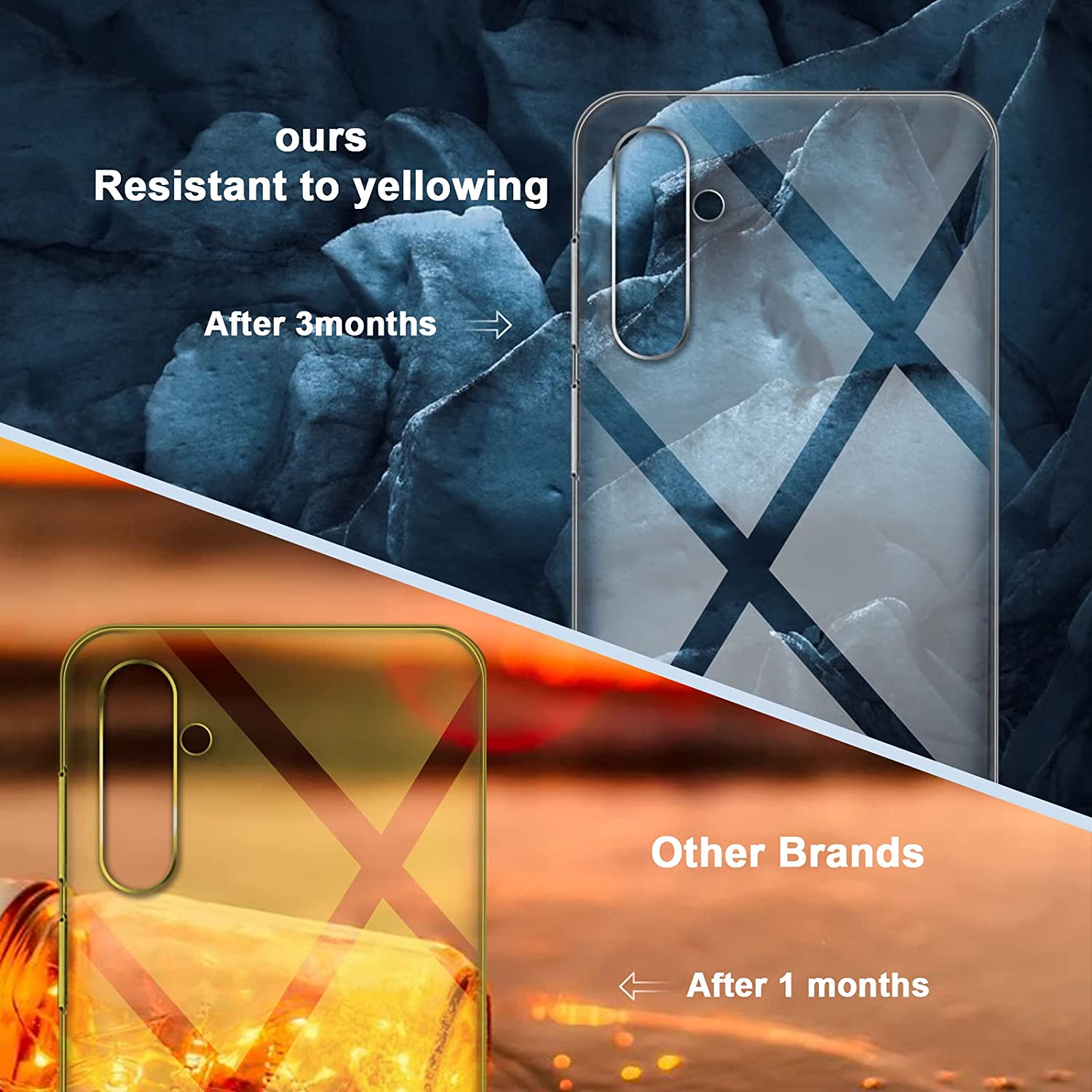 For Samsung Galaxy A54 5G Phone Case TPU Clear Cover with 2.5D Arc Edge Tempered Glass Screen Film