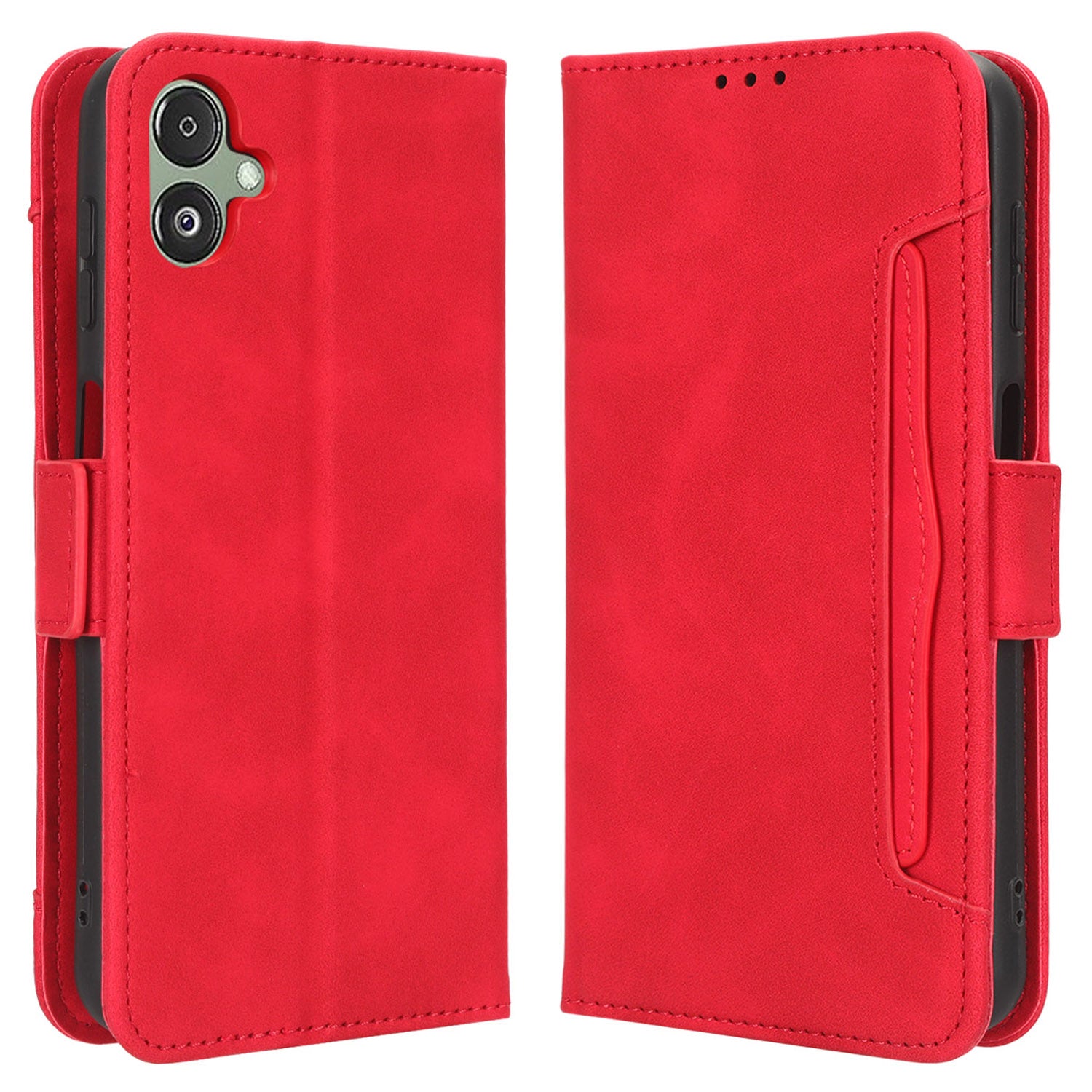 For Samsung Galaxy F14 5G Phone Case Wallet Stand Multiple Card Slots PU Leather Phone Cover