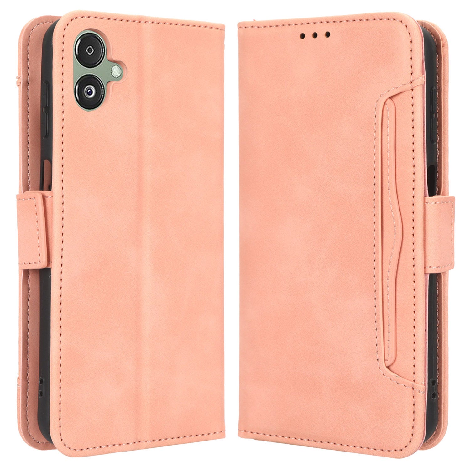 For Samsung Galaxy F14 5G Phone Case Wallet Stand Multiple Card Slots PU Leather Phone Cover