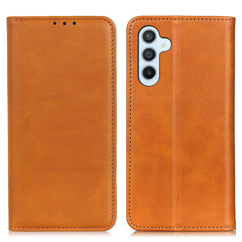 For Samsung Galaxy M54 5G / F54 5G Split Leather Stand Phone Case Wallet Inner TPU Phone Cover