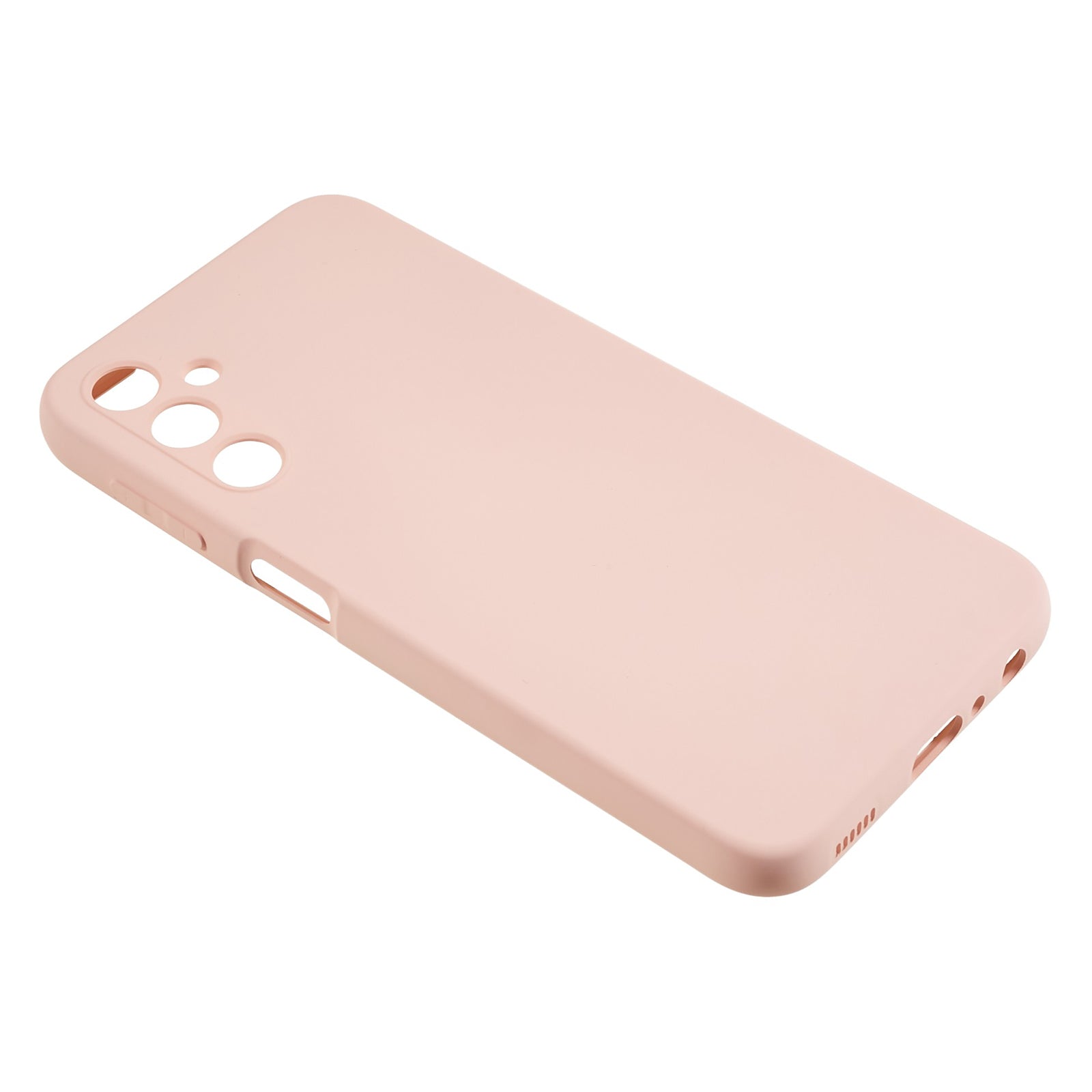 For Samsung Galaxy A24 4G Anti-Shock Fiber Lining Phone Cover Rubberized TPU Cell Phone Case