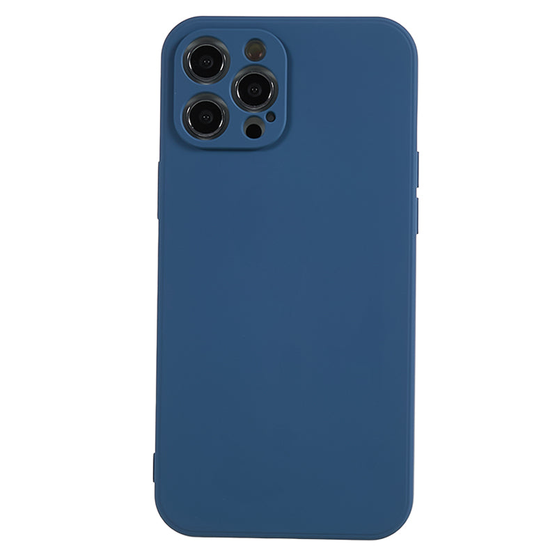 For iPhone 12 Pro Phone TPU Case Fiber Lining Rubberized Cell Phone Cover