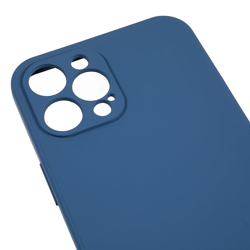 For iPhone 12 Pro Phone TPU Case Fiber Lining Rubberized Cell Phone Cover