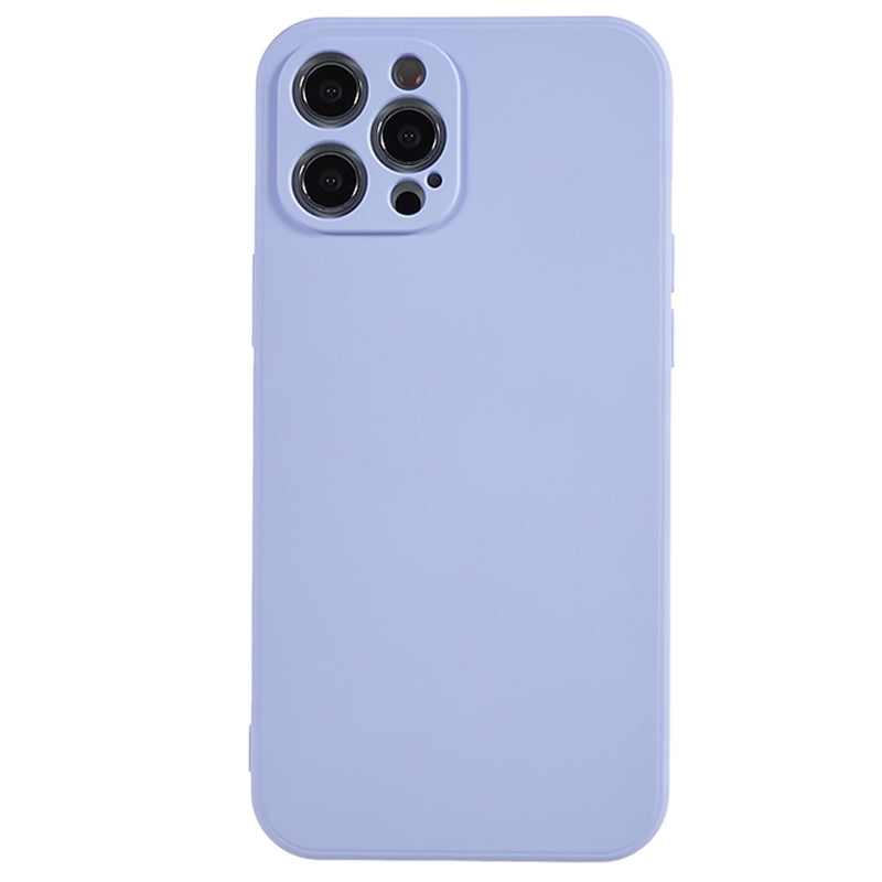 For iPhone 12 Pro Phone TPU Case Fiber Lining Rubberized Cell Phone Cover