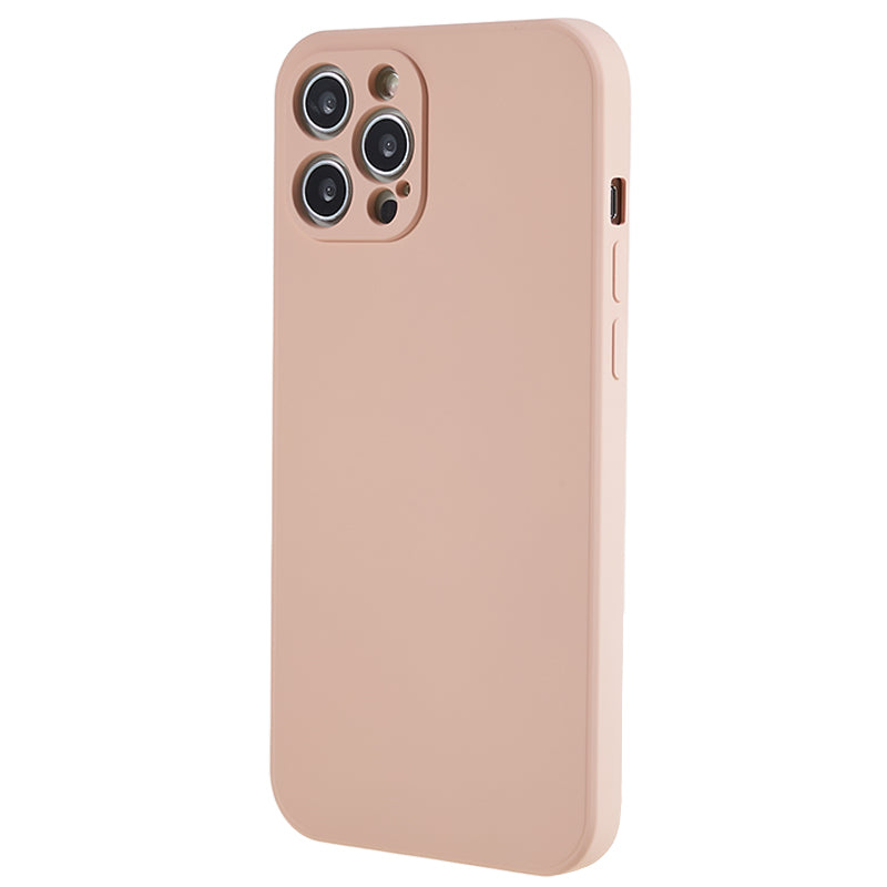 For iPhone 12 Pro Phone TPU Case Fiber Lining Rubberized Cell Phone Cover