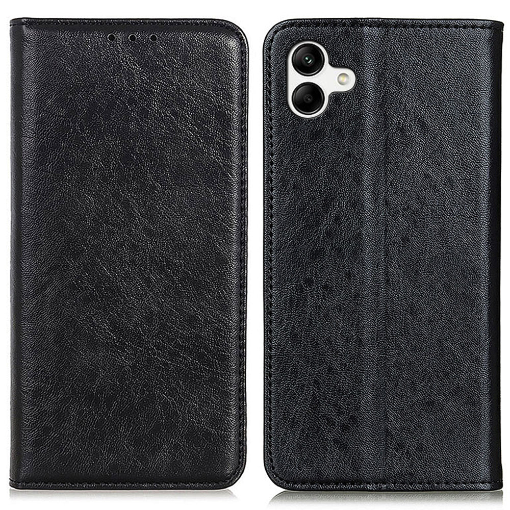 For Samsung Galaxy F14 5G Stand Wallet Leather Phone Case Crazy Horse Texture Phone Cover