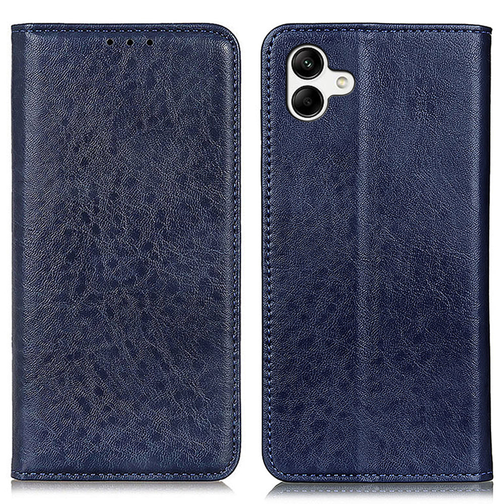 For Samsung Galaxy F14 5G Stand Wallet Leather Phone Case Crazy Horse Texture Phone Cover