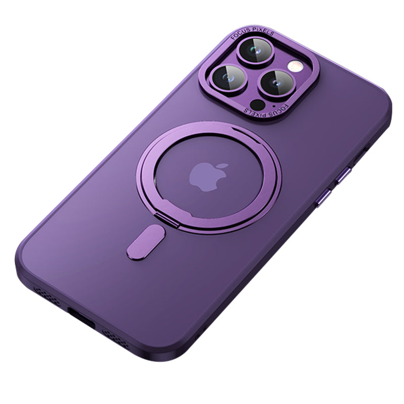 Shockproof Case for iPhone 14 Pro TPU Acrylic Matte Phone Cover Compatible with MagSafe Charger