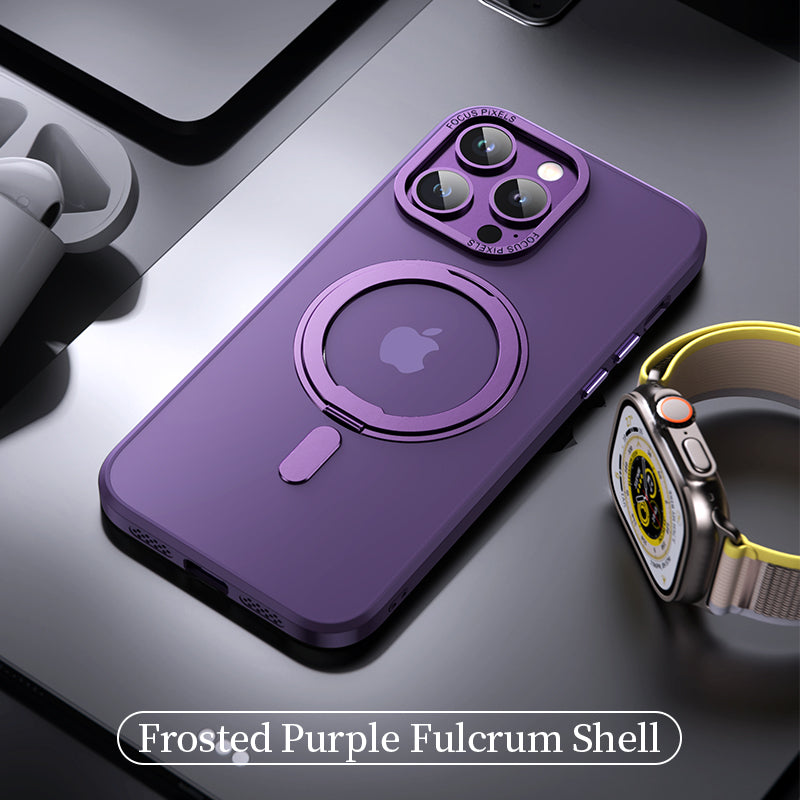 Shockproof Case for iPhone 14 Pro TPU Acrylic Matte Phone Cover Compatible with MagSafe Charger