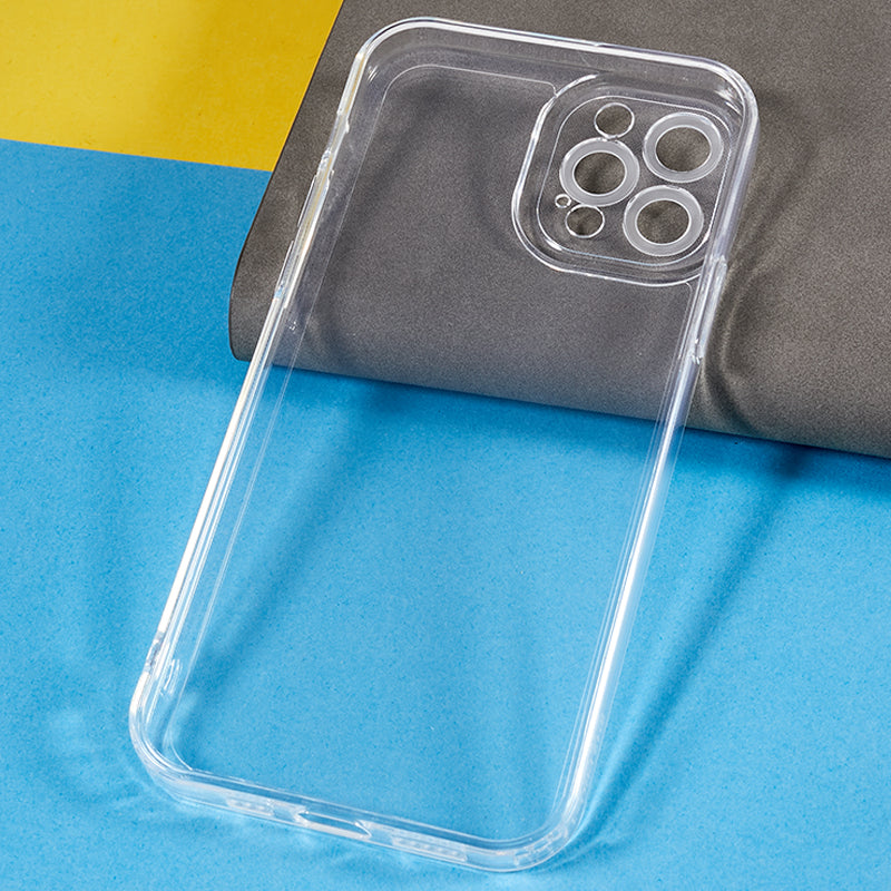 For iPhone 11 Pro Precise Cut-out Anti-drop Phone Case High Transparency Thickened TPU Cover