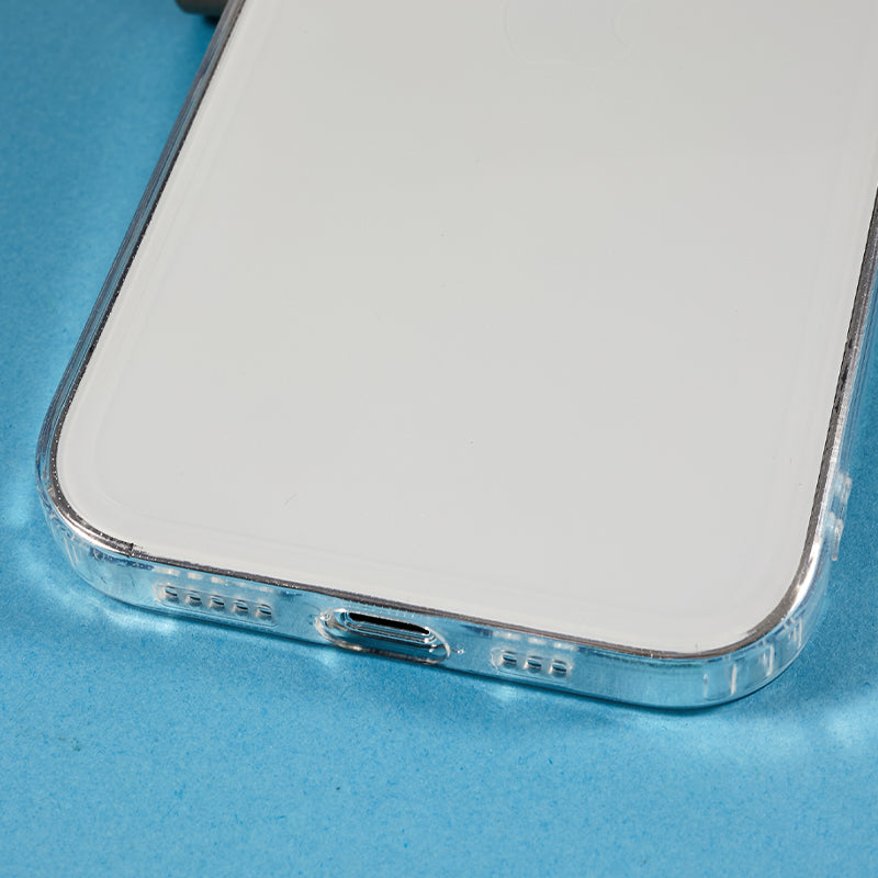 For iPhone 13 Pro 6.1 inch Precise Cutout TPU Phone Back Cover Shell Shockproof Clear Thickened Phone Case