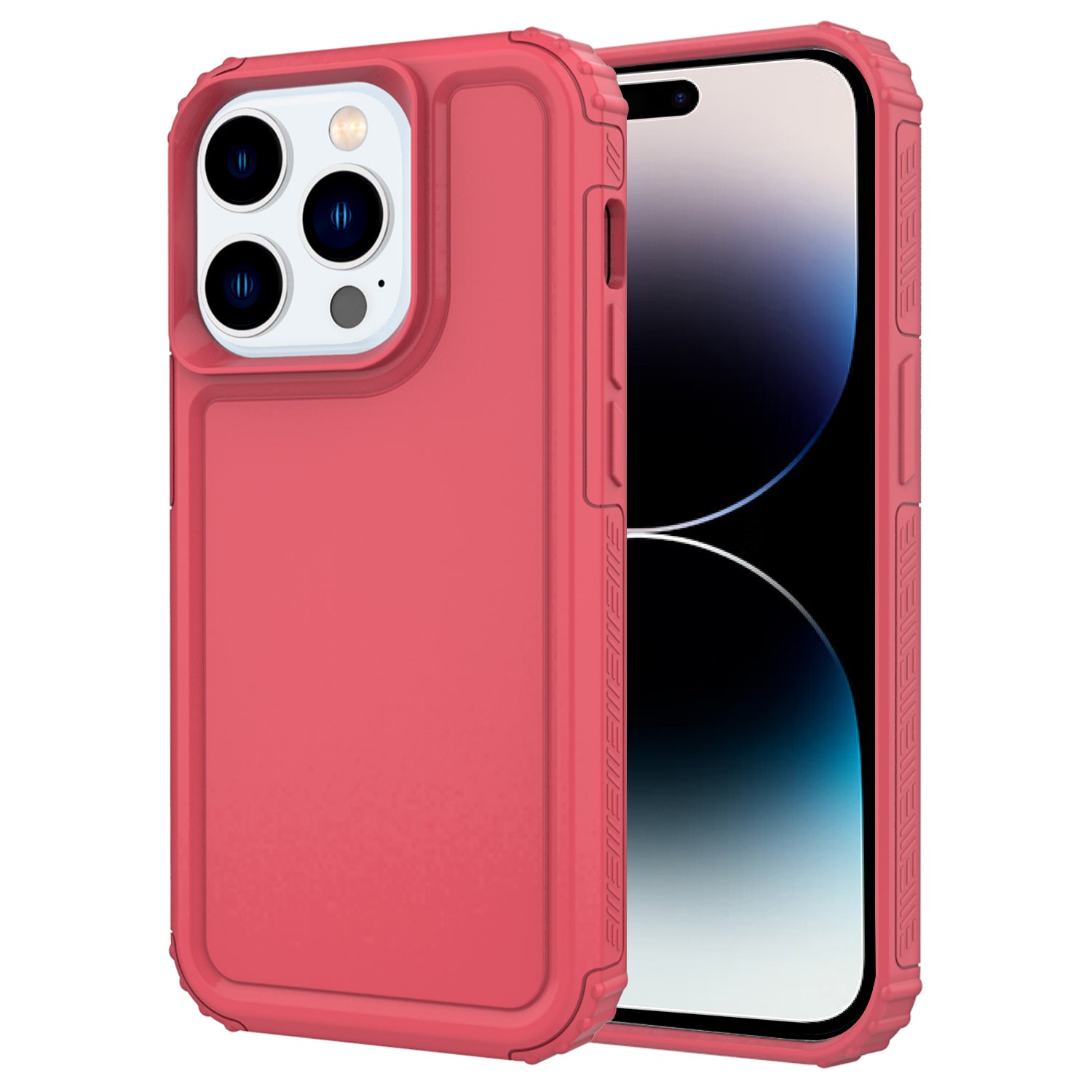 GW29 Soft Thickened TPU Case for iPhone 14 Pro Solid Back Protective Phone Cover